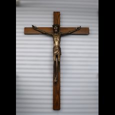 71" Cast Bronze Crucifix SKU C098-096